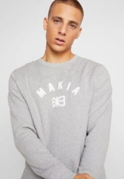 Makia Brand - Sweatshirt - Grey -Indicode Men Wear Shop 78b92177cc214ed4a303b0117deb6667