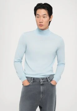 CLOSED TURTLENECK JUMPER - Jumper - Nordic Blue -Indicode Men Wear Shop 78c3cd72886048d98bdbc1eeb6ad58dc