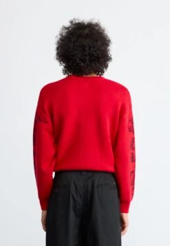 Volcom VILLARD SWEATER - Jumper - Lifeguard Red -Indicode Men Wear Shop 78d57853aa9b43f5aa82e3606ea4df10