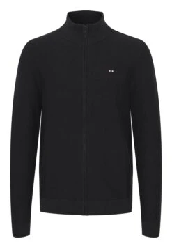 FQVILLUM - Cardigan - Charcoal Mix -Indicode Men Wear Shop 7b08e4f2e7a843fb8caa5e08a319f971