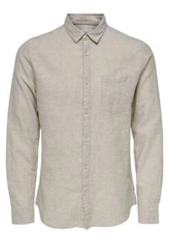 Only & Sons ONSCAIDEN SOLID SHIRT - Shirt - Beige -Indicode Men Wear Shop 7b7b726da5be45bc8ee4f4afeff559fe