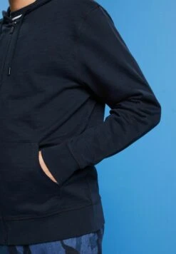 ESPRIT Zip-Up Sweatshirt - Navy -Indicode Men Wear Shop 7d0b7650defc40f7a2b26b6c62756537