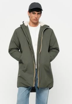 K-Way LE VRAI EIFFEL EAST UNISEX - Winter Coat - Green Blackish -Indicode Men Wear Shop 7d35f93381f144e5aae4dbcaafb65124