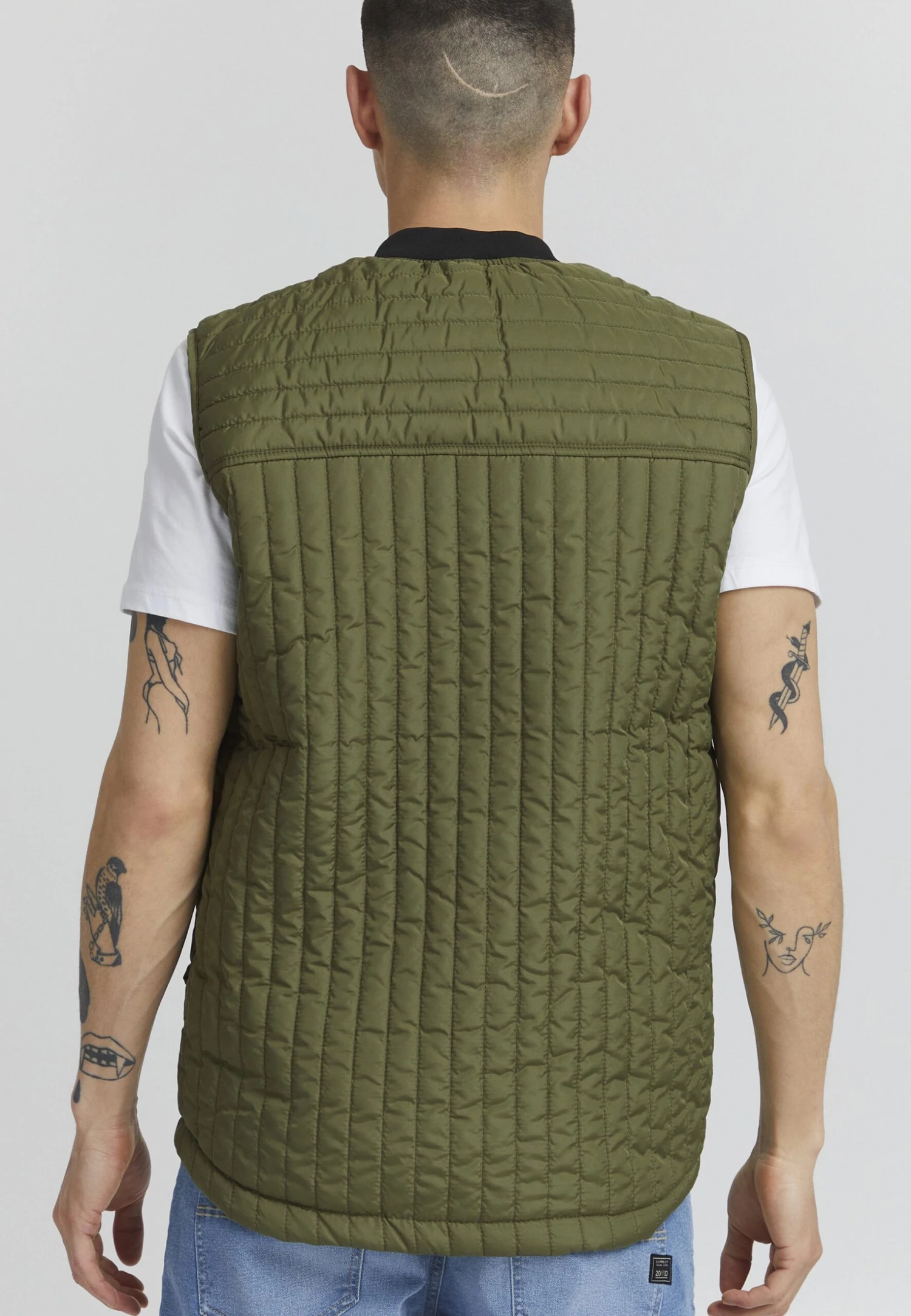 PRARNE - Waistcoat - Loden Green 3 PRARNE - Waistcoat - Loden Green - Image 3