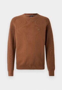 Boss ILLIAN - Jumper - Medium Brown -Indicode Men Wear Shop 7d9d7eba237e4742a43cbaee5894ec2c