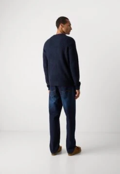 Indicode Jeans O NECK - Jumper - Navy -Indicode Men Wear Shop 814eb6b29e5746c68152facd5ef83245