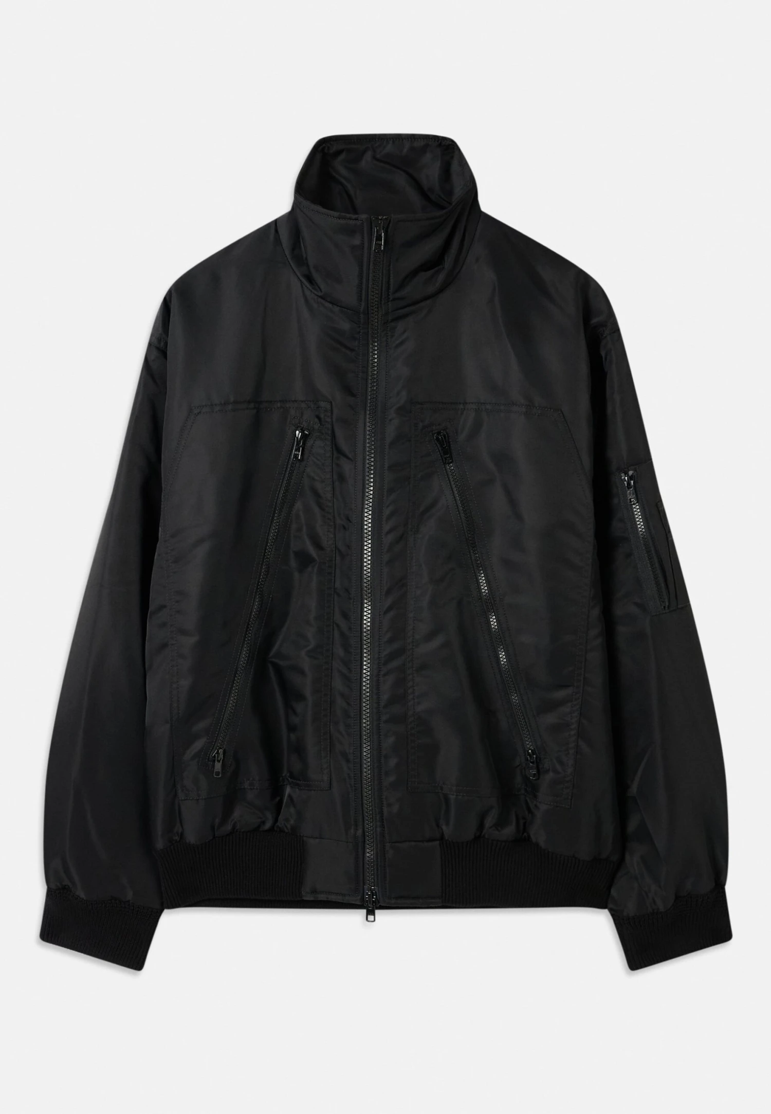 MM6 Maison Margiela SPORTS JACKET - Light Jacket - Black 6 MM6 Maison Margiela SPORTS JACKET - Light Jacket - Black - Image 6