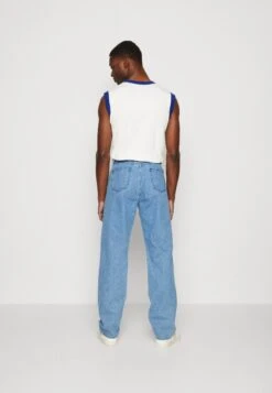 Kangol Brooklyn Pants Unisex - Relaxed Fit Jeans - Light Blue 8 Kangol Brooklyn Pants Unisex - Relaxed Fit Jeans - Light Blue -Indicode Men Wear Shop 83242eeb54304fc9a25afebf4ef00b93