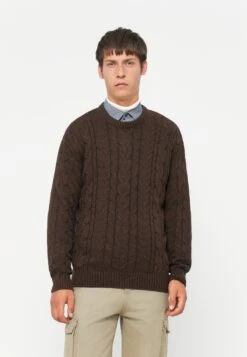 Only & Sons ONSMACK CREW NECK - Jumper - Demitasse