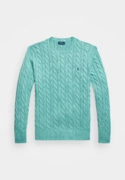 CABLE KNIT COTTON JUMPER - Jumper - Andover Cream -Indicode Men Wear Shop 86ee575d22234494818416c4262f6934