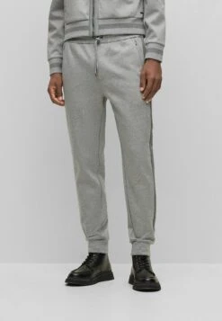 Boss Tracksuit Bottoms - Silver One