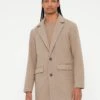 Jack & Jones JJEHARRIS COAT - Classic Coat - Greige