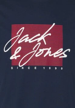 Jack & Jones ZURI 2 PK - Print T-shirt - Navy Blazer Pack W White 11 Jack & Jones ZURI 2 PK - Print T-shirt - Navy Blazer Pack W White -Indicode Men Wear Shop 87cc4f90fb654391a056d9ab79dfb1be
