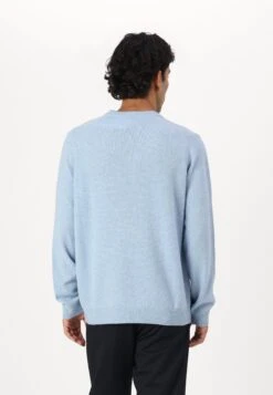 SAMSØE SAMSØE ISAK SWEATER - Jumper - Blue -Indicode Men Wear Shop 880bca22cb1648a4911b03b33b017b54