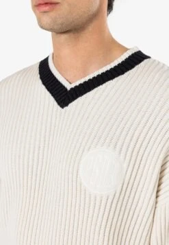 Pegador OAKLAKE - Jumper - Warm White/black -Indicode Men Wear Shop 8829dd068f2c4a24891a17ce7d6feed8