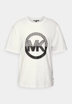 Michael Kors Checker Charm Tee - Print T-Shirt - White 10 Michael Kors Checker Charm Tee - Print T-Shirt - White -Indicode Men Wear Shop 88ef3903fc804581b5912fdf78822024