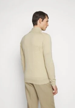 J.Lindeberg Kiyan Quarter Zip - Jumper - Safari Beige -Indicode Men Wear Shop 8a2b514ee78f4eb0a53fe46d105287e3