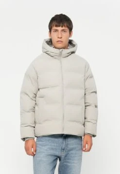 Jack & Jones JJESOHO PUFFER HOOD - Winter Jacket - Dove
