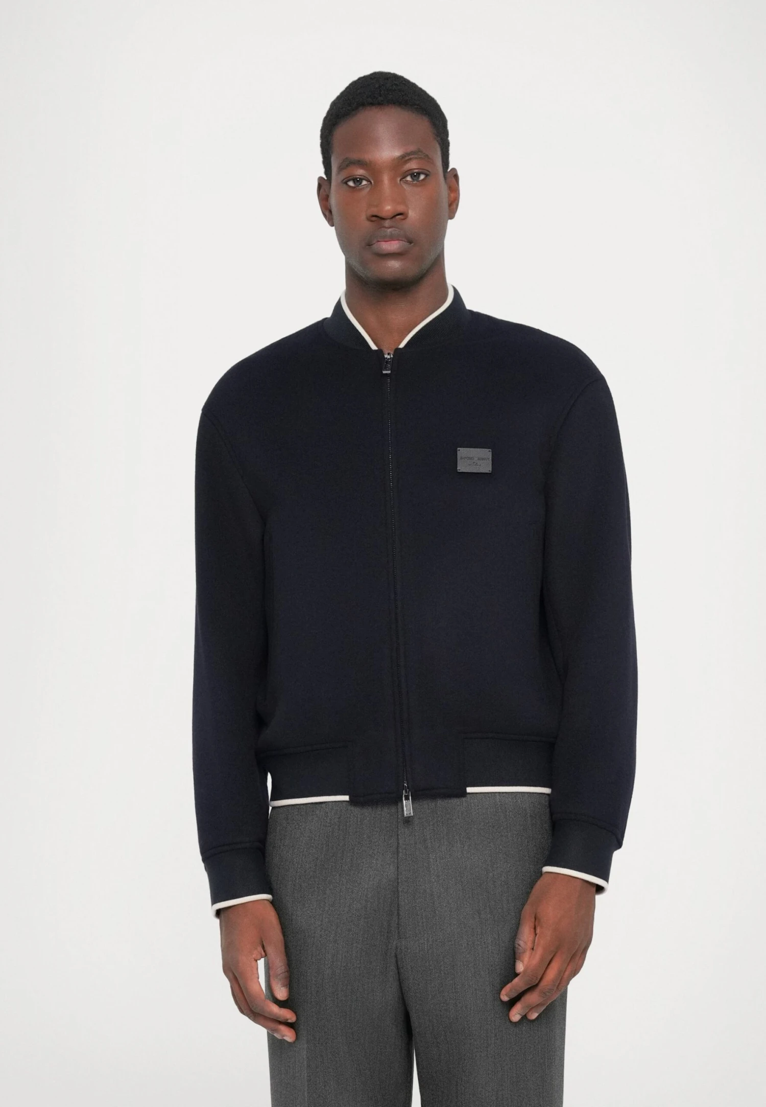 Emporio Armani BLOUSON JACKET - Light Jacket - Blu Navy 1 Emporio Armani BLOUSON JACKET - Light Jacket - Blu Navy
