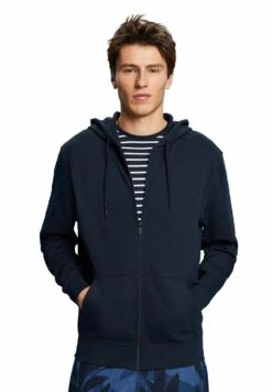 ESPRIT Zip-Up Sweatshirt - Navy