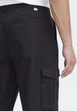 Solid SDJOE REGULAR FIT - Cargo Trousers - True Black -Indicode Men Wear Shop 8e37261e80a34f9db89974ec3e1e1722