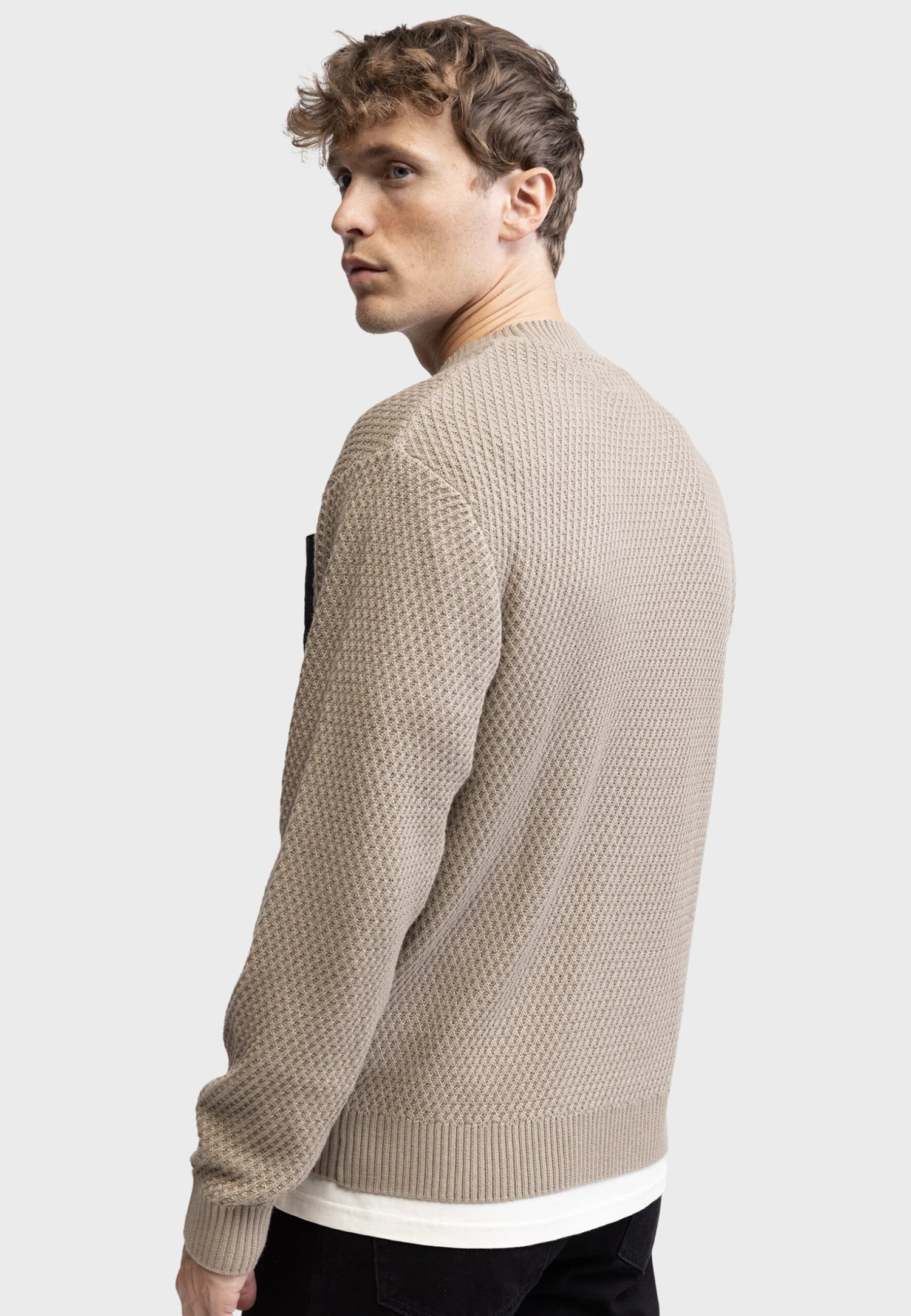 Redefined Rebel REGULAR FIT - Jumper - Vintage Khaki 3 Redefined Rebel REGULAR FIT - Jumper - Vintage Khaki - Image 3