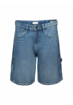 Edc By Esprit Locker - Denim Shorts - Blue Medium Washed New -Indicode Men Wear Shop 9121807458e9464199fa6799509f760c