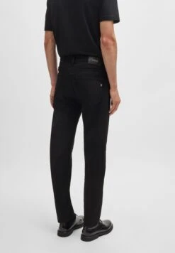 Boss Straight Leg Jeans - Black Three -Indicode Men Wear Shop 93acdb3ef1ef4eb4b6d72f691d044f24
