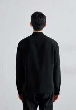 Filippa K BLAKE OVERSHIRT - Light Jacket - Black -Indicode Men Wear Shop 93ca1b91be854be3b479cb8bc111a519