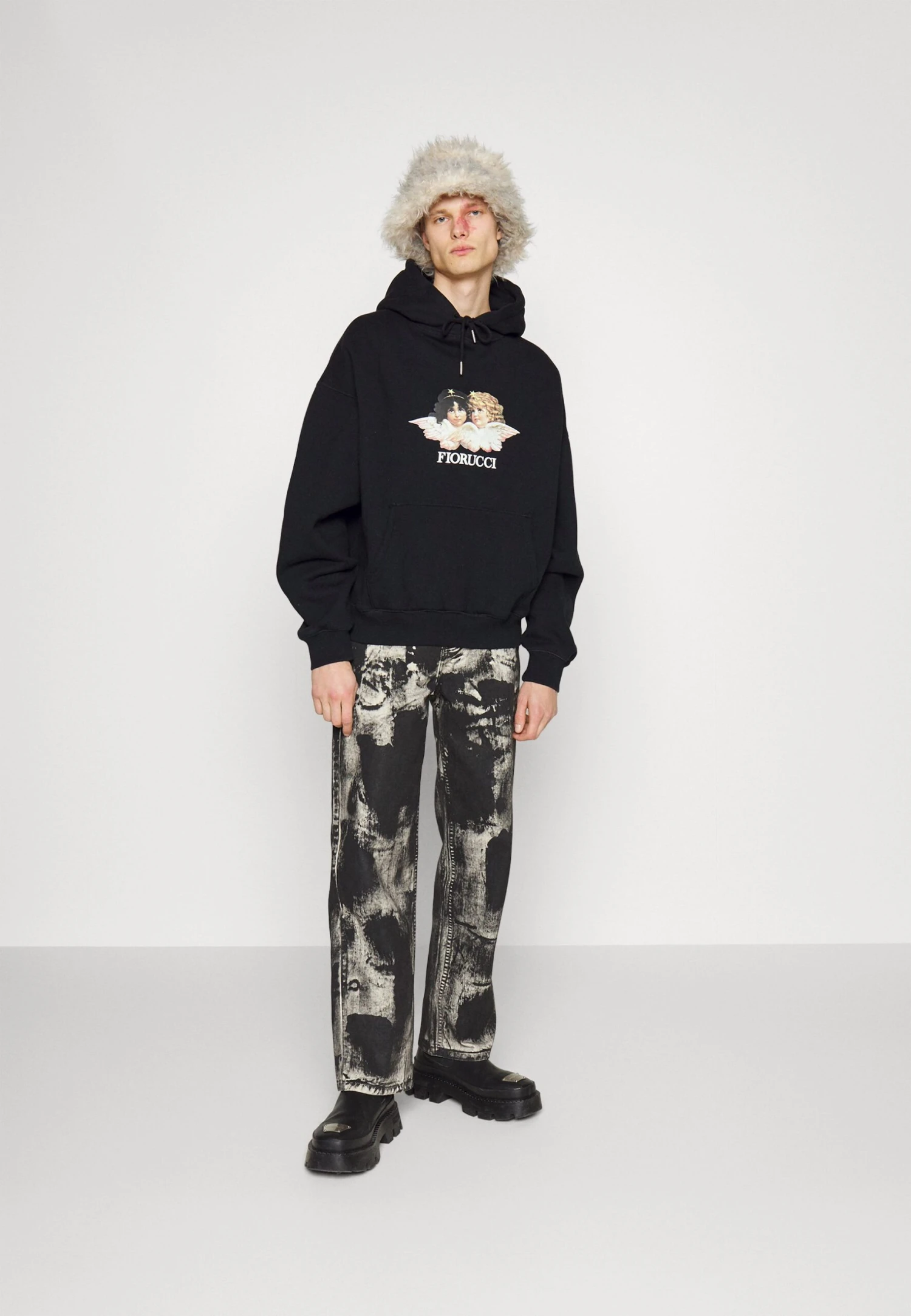 FIORUCCI Hoodie - Black 2 FIORUCCI Hoodie - Black - Image 2