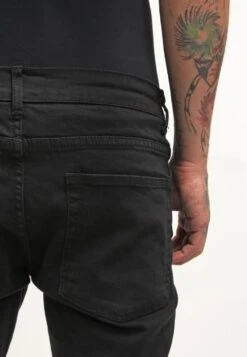 Pier One Slim Fit Jeans - Black Denim -Indicode Men Wear Shop 9441b2be9a04454c880955ca3191995b
