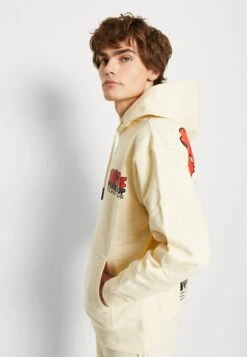 MARKET Soundwave Hoodie Unisex- Sweatshirt - Cream -Indicode Men Wear Shop 949d212f0fe94919a8ccd2f14ebf9d9e