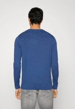 Tom Tailor Jumper - Hockey Blue Dark -Indicode Men Wear Shop 94eb1656470e428ab1f7dace3959c037