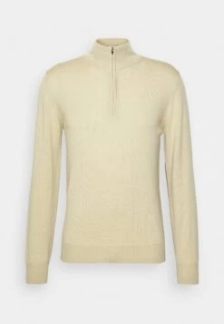 J.Lindeberg Kiyan Quarter Zip - Jumper - Safari Beige -Indicode Men Wear Shop 961c6201fe6c41a6bdc564761ab41d8b