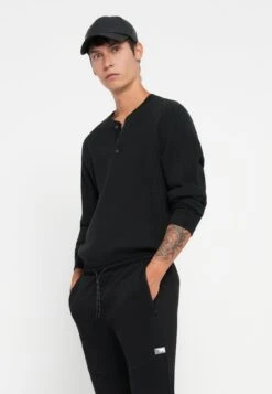 Jack & Jones JPSTWILL AIR PANTS - Tracksuit Bottoms - Black -Indicode Men Wear Shop 97310e2dd1144cfaa810c95100913a51