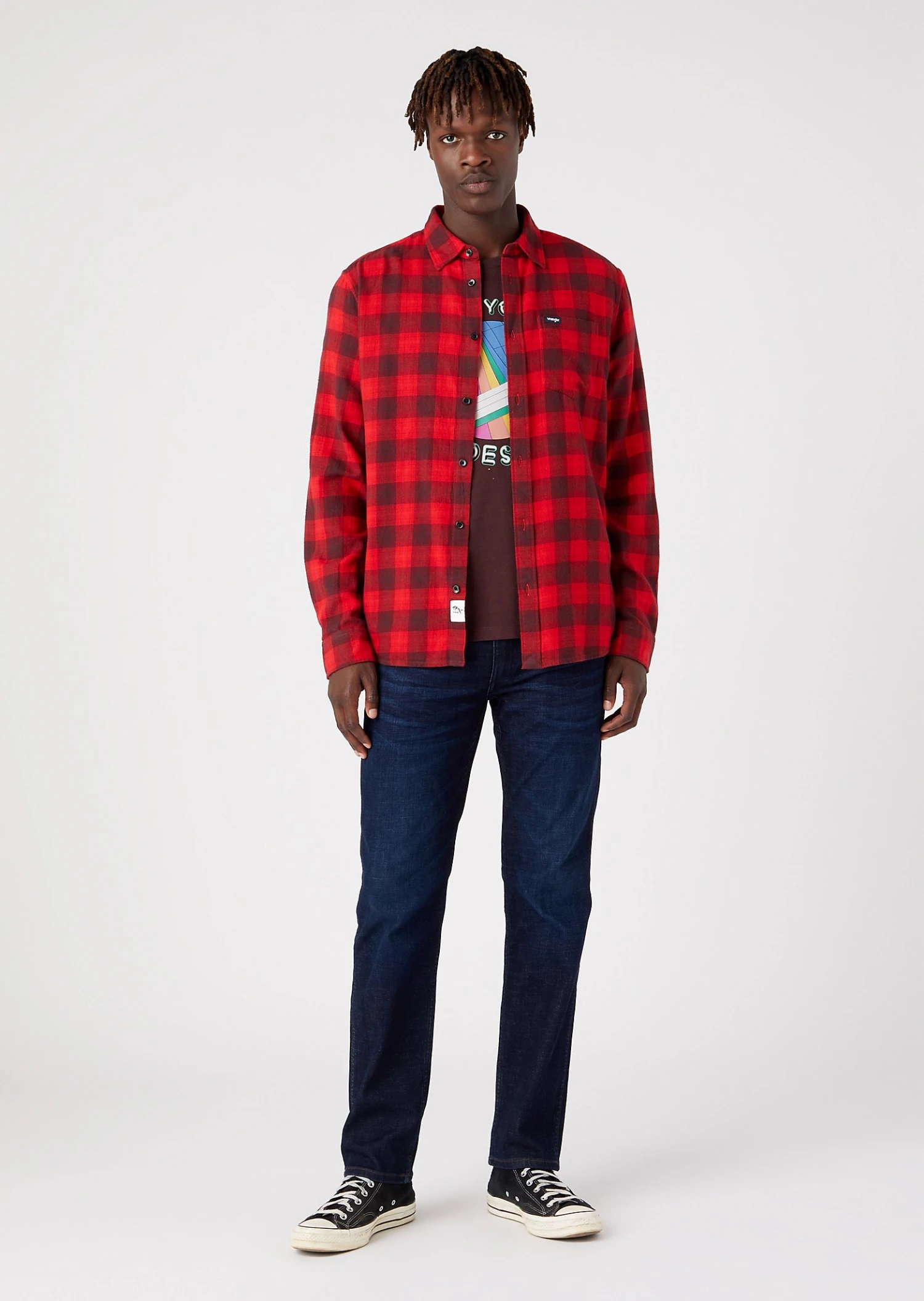 Wrangler Pocket - Shirt - Rhubarb Red 2 Wrangler Pocket - Shirt - Rhubarb Red - Image 2