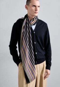 PAUL SMITH CARDIGAN BUTTON THRU - Cardigan - Blue -Indicode Men Wear Shop 9b1bb1ad363a43949aed4381b6c3e6fa