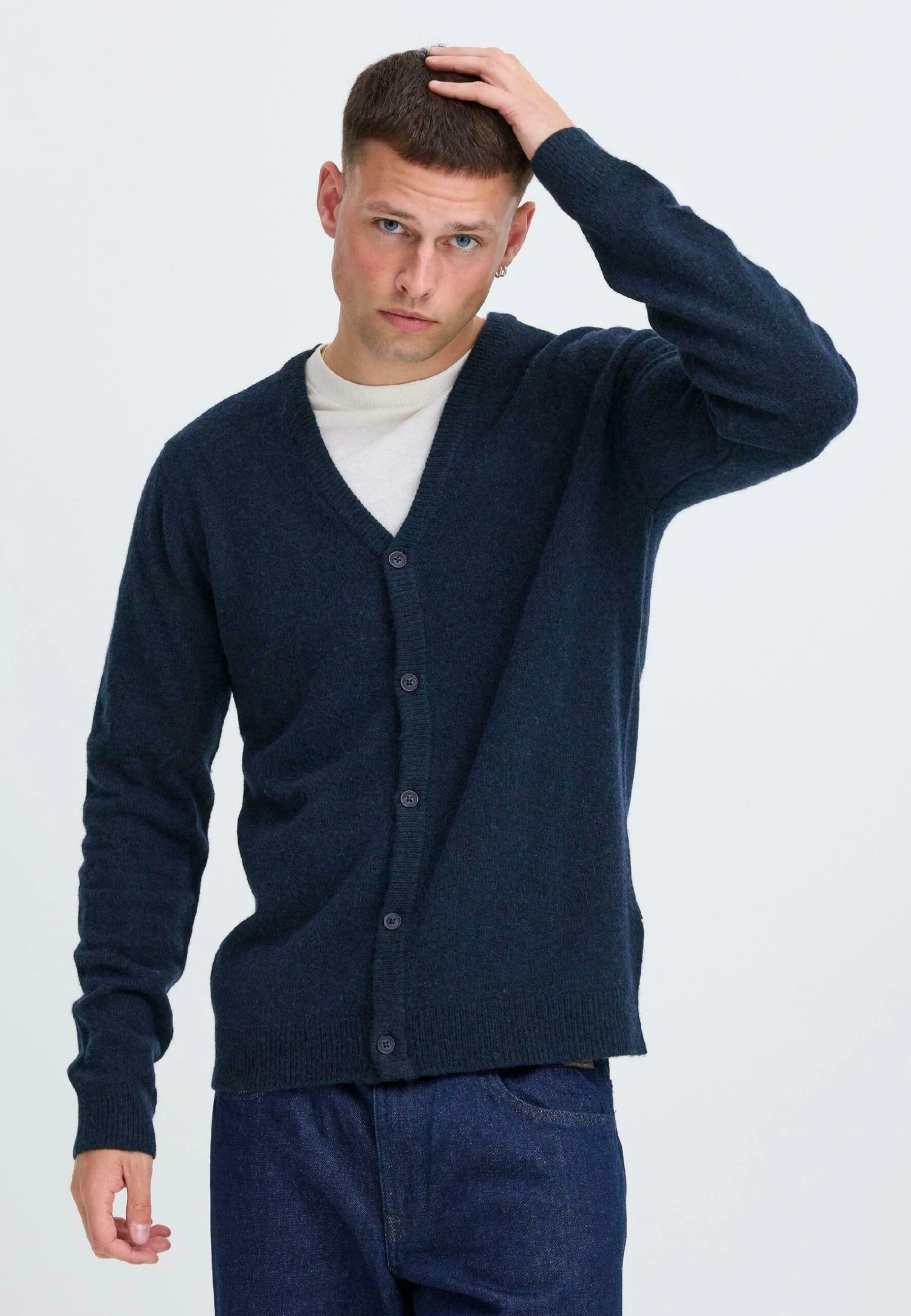 Blend BHBRANKO - Cardigan - Salute Melange 1 Blend BHBRANKO - Cardigan - Salute Melange