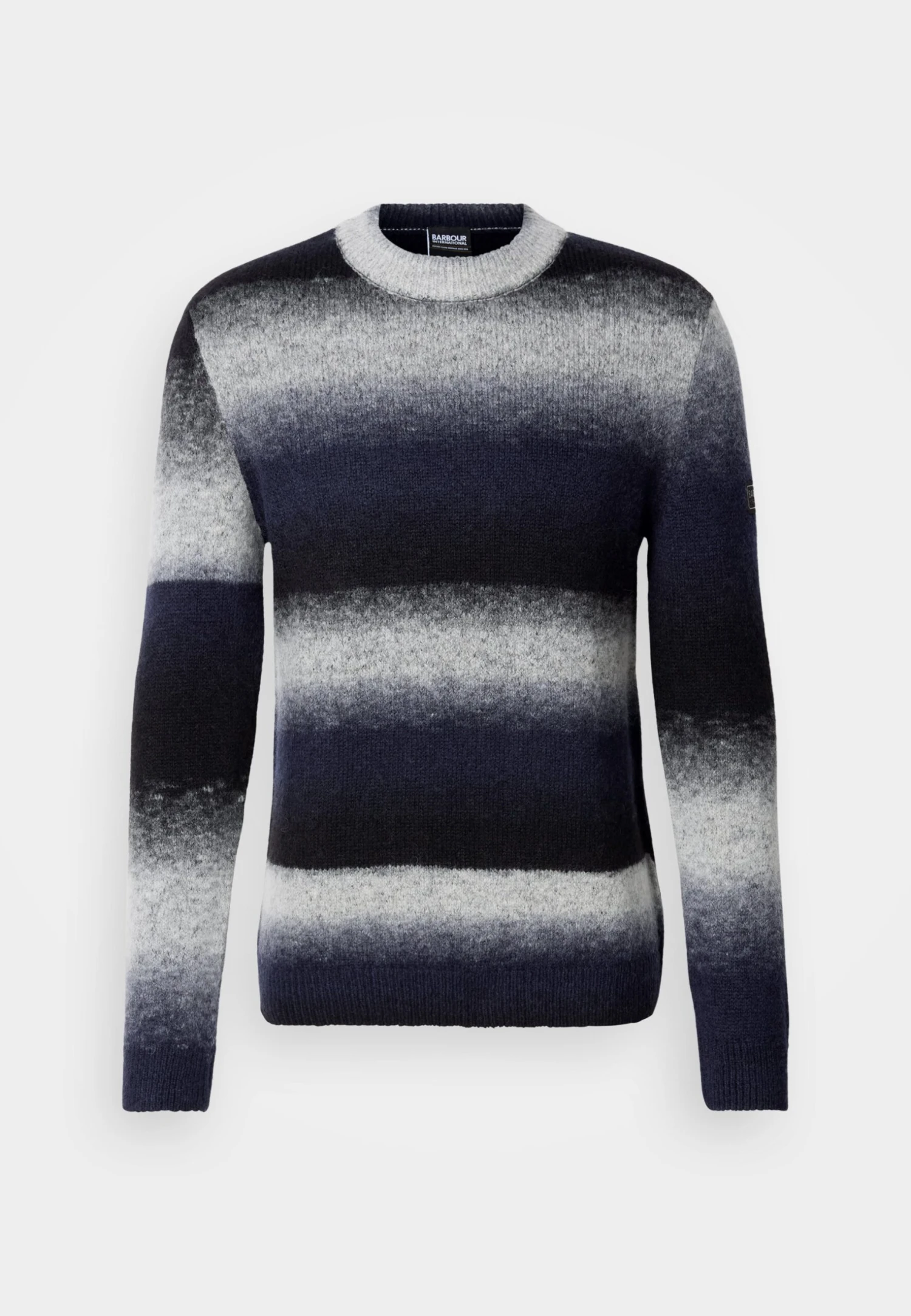 Barbour International VECTOR COLOUR BLOCK CREW NECK JUMPER - Jumper - Black 7 Barbour International VECTOR COLOUR BLOCK CREW NECK JUMPER - Jumper - Black - Image 7