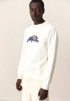 Filling Pieces Crewneck Glow - Sweatshirt - Antique White