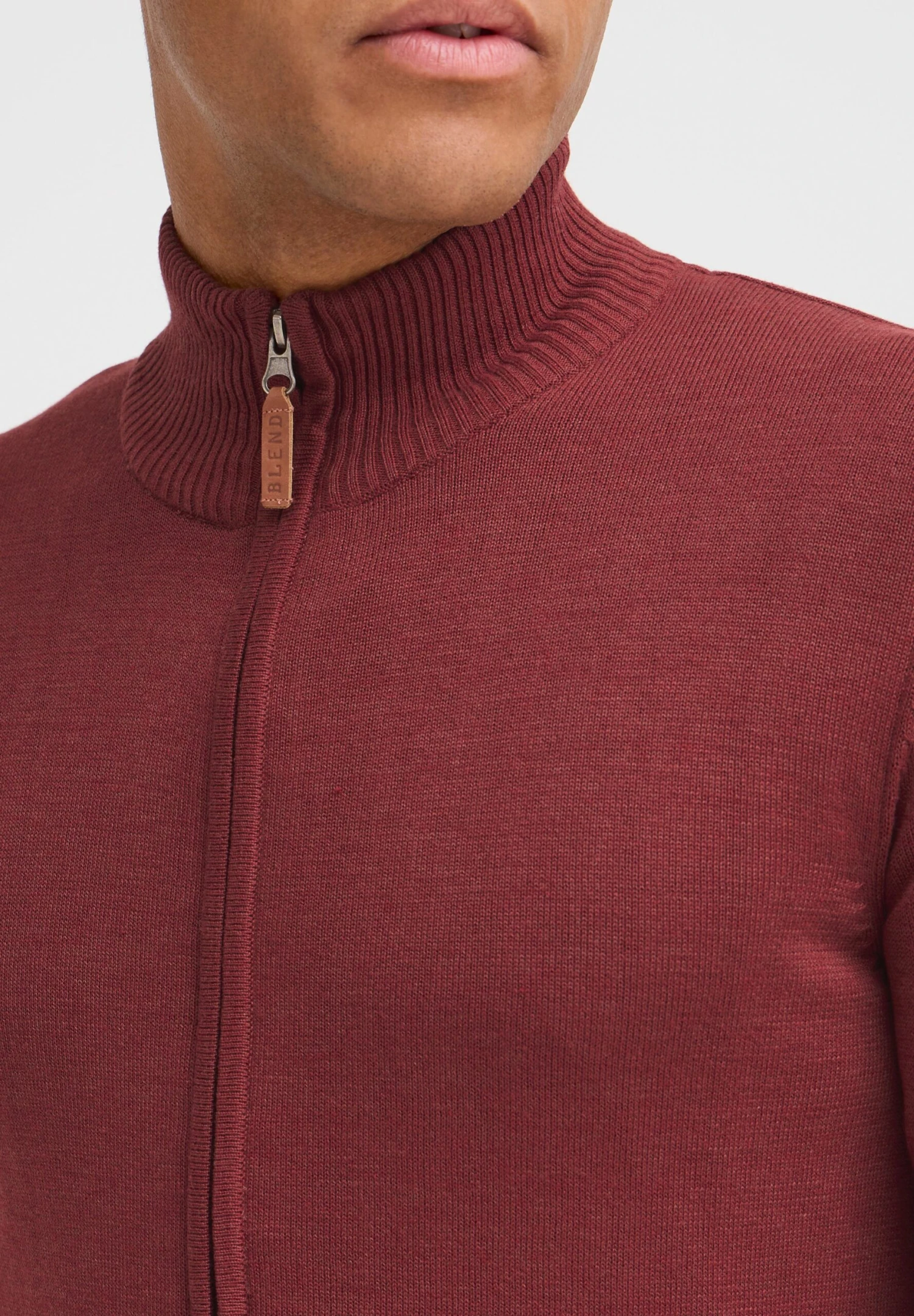 Blend BHNORMAN - Cardigan - Red 5 Blend BHNORMAN - Cardigan - Red - Image 5