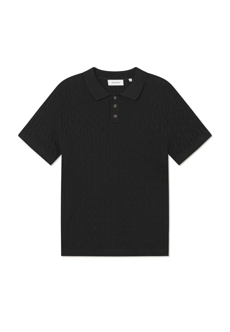 Les Deux GARRETT - Polo Shirt - Black 3 Les Deux GARRETT - Polo Shirt - Black - Image 3