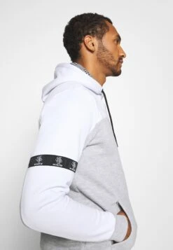 BRAVE SOUL Fulham - Hoodie - Optic White /Grey Marl / Jet Black 9 BRAVE SOUL Fulham - Hoodie - Optic White /Grey Marl / Jet Black -Indicode Men Wear Shop 9ef637039b274173ae3087ab1afe1c47