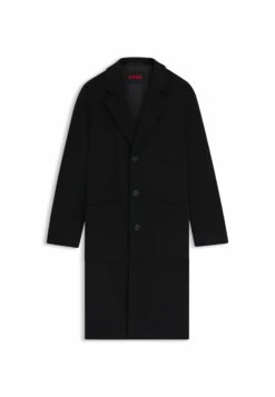 Hugo MAZORO - Classic Coat - Black One -Indicode Men Wear Shop 9f4a5044f75f43fa91970c47a402482a