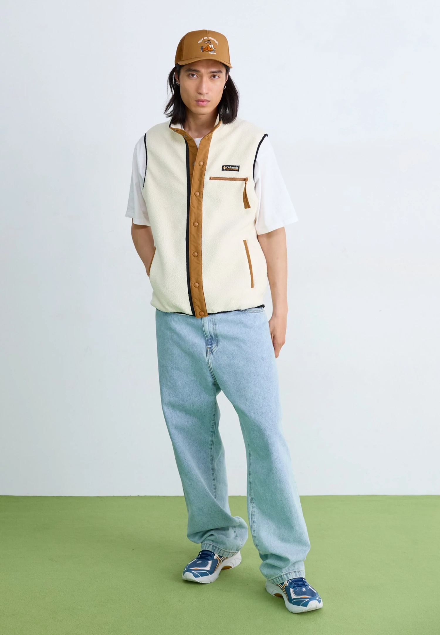 Columbia HELVETIA™ II VEST - Waistcoat - Chalk 2 Columbia HELVETIA™ II VEST - Waistcoat - Chalk - Image 2