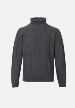 Pier One CABLE KNIT - Jumper - Coffee -Indicode Men Wear Shop a19bddd73ed640f7aa34b5e11028c5d6
