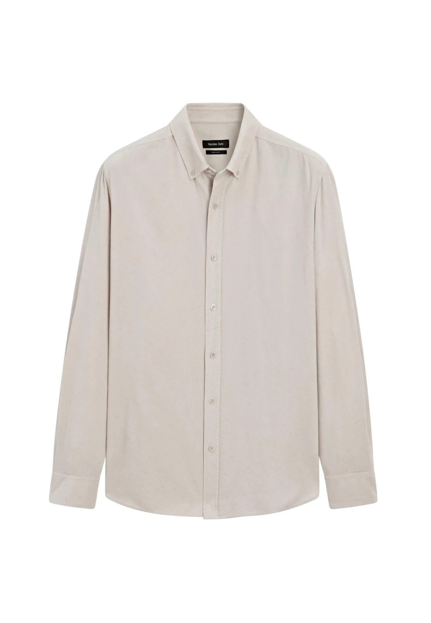 Massimo Dutti REGULAR FIT NEEDLECORD - Shirt - Sand 6 Massimo Dutti REGULAR FIT NEEDLECORD - Shirt - Sand - Image 6