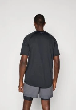 Under Armour FADE - Sports T-shirt - Black/titan Gray -Indicode Men Wear Shop a27756e2b9804cb093e2129fe2c39628