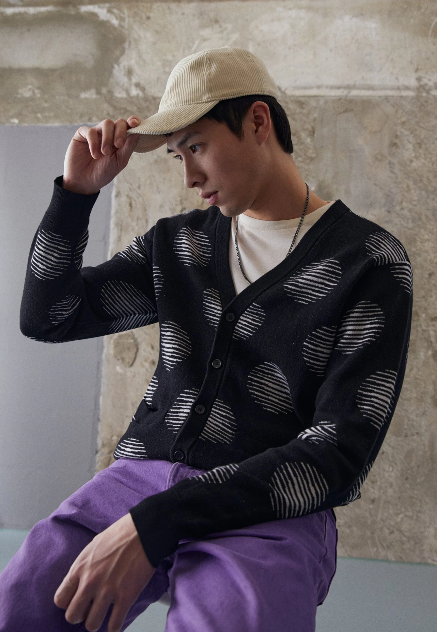 Obey Clothing Cardigan - Cardigan - Black 1 Obey Clothing Cardigan - Cardigan - Black