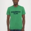 DSQUARED2 COOL FIT TEE - Print T-shirt - Green/dark Navy